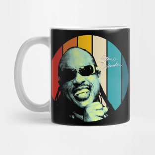 Retro Stevie Wonder Mint Mug